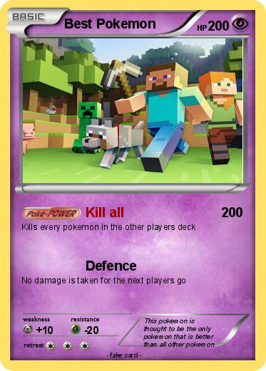 Pokemon Best Pokemon
