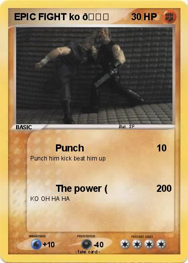 Pokemon EPIC FIGHT ko ????