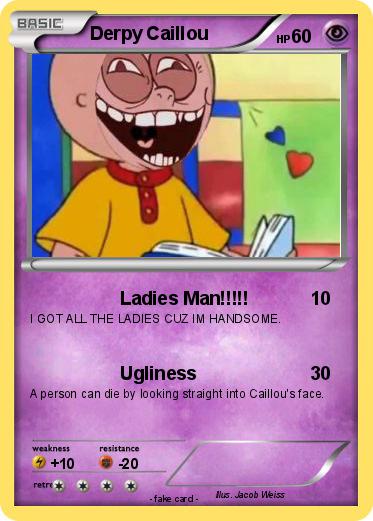 Pokemon Derpy Caillou