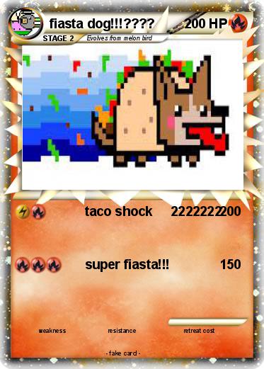 Pokemon fiasta dog!!!????