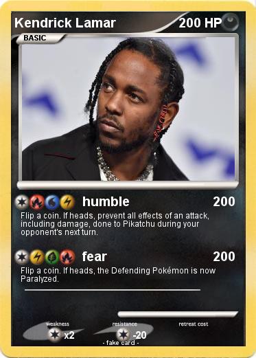 Pokemon Kendrick Lamar