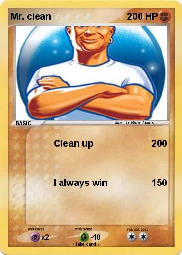 Pokemon Mr. clean