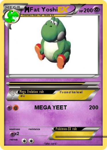 Pokemon Fat Yoshi