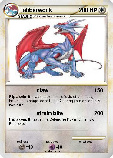 Pokemon jabberwock