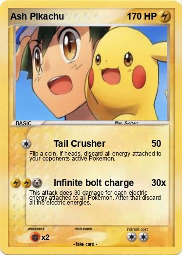 Pokemon Ash Pikachu
