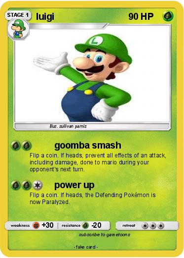 Pokemon luigi