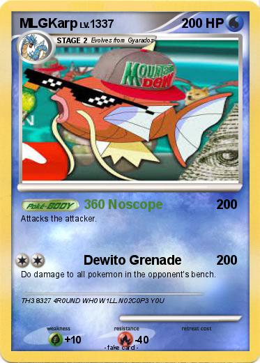 Pokemon MLGKarp