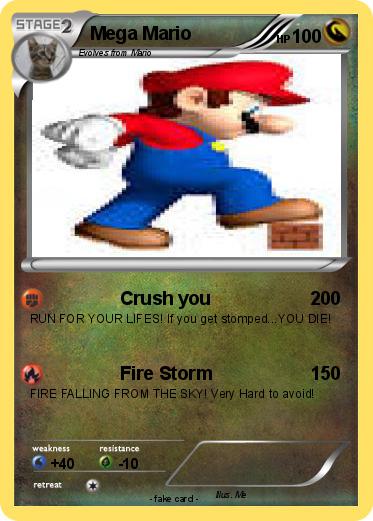 Pokemon Mega Mario