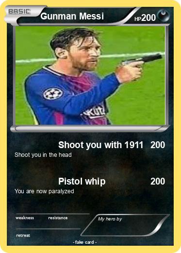 Pokemon Gunman Messi
