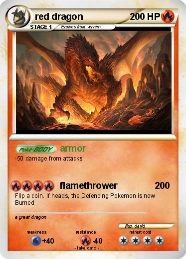 Pokemon red dragon