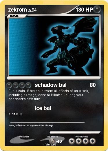 Pokemon zekrom