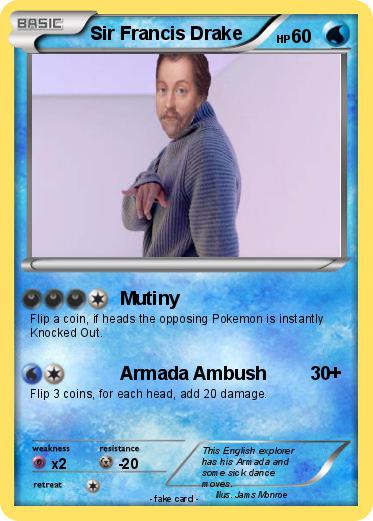 Pokemon Sir Francis Drake