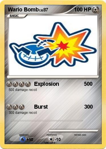 Pokemon Wario Bomb