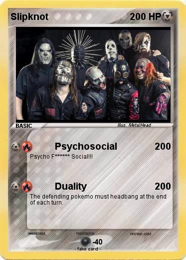 Pokemon Slipknot