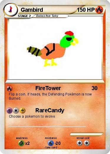 Pokemon Gambird