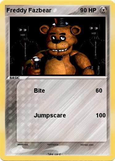 Pokemon Freddy Fazbear