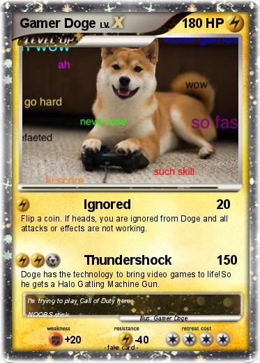 Pokemon Gamer Doge