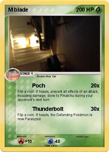 Pokemon M blade
