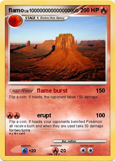 Pokemon flamo