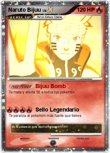 Pokemon Naruto Bijuu