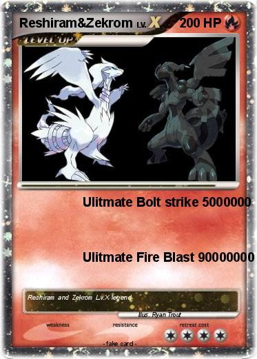 Pokemon Reshiram&Zekrom