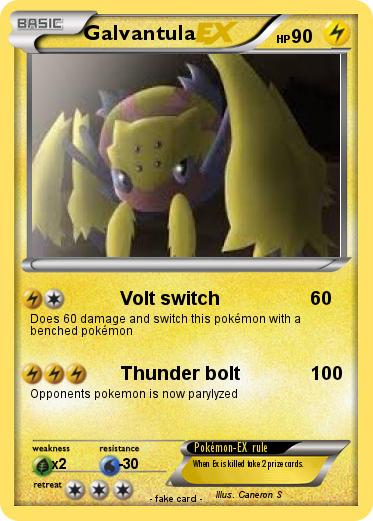 Pokemon Galvantula