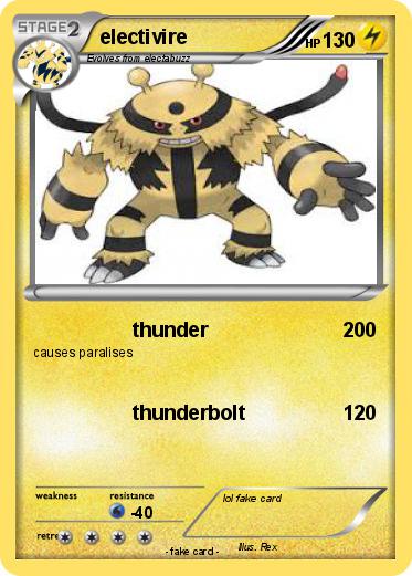 Pokemon electivire
