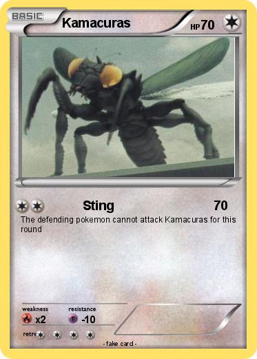 Pokemon Kamacuras
