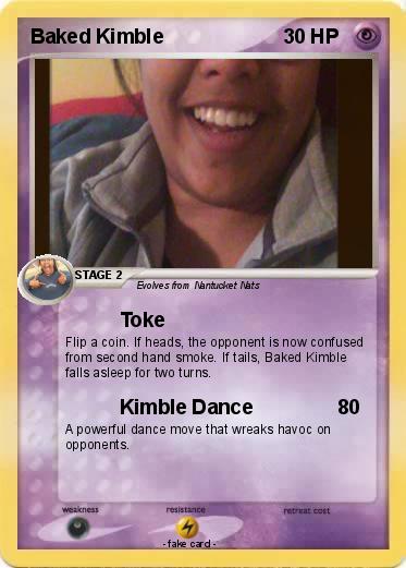 Pokemon Baked Kimble