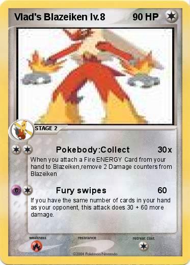 Pokemon Vlad's Blazeiken lv.8