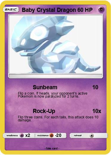 Pokemon Baby Crystal Dragon