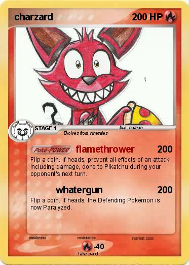 Pokemon charzard