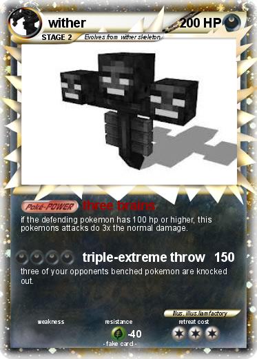 Pokemon wither