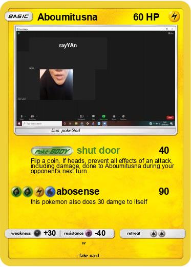 Pokemon Aboumitusna