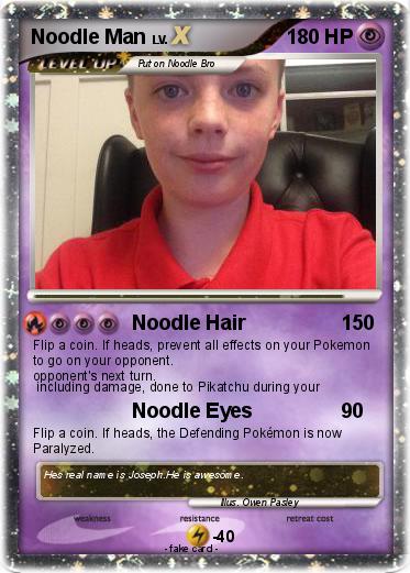Pokemon Noodle Man