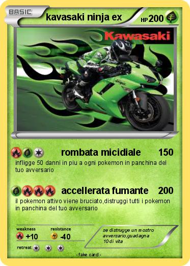 Pokemon kavasaki ninja ex