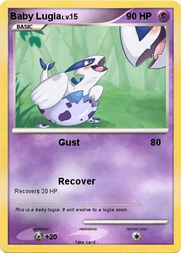 Pokemon Baby Lugia