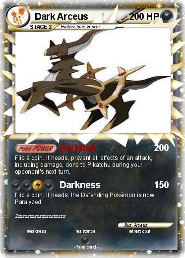 Pokemon Dark Arceus
