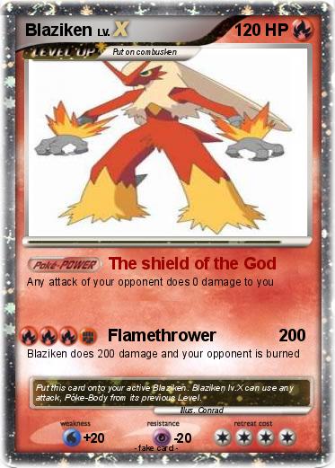 Pokemon Blaziken
