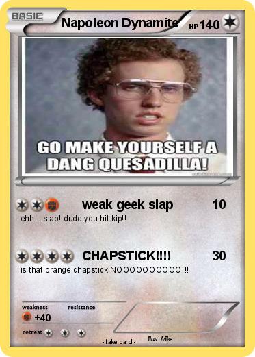 Pokemon Napoleon Dynamite