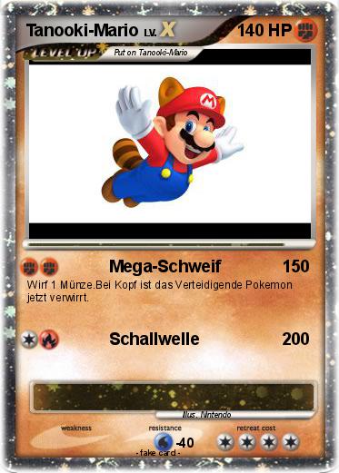 Pokemon Tanooki-Mario