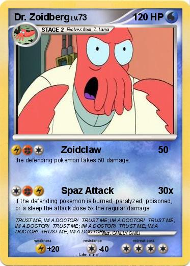 Pokemon Dr. Zoidberg