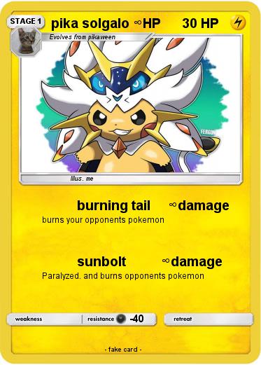 Pokemon pika solgalo ∞HP