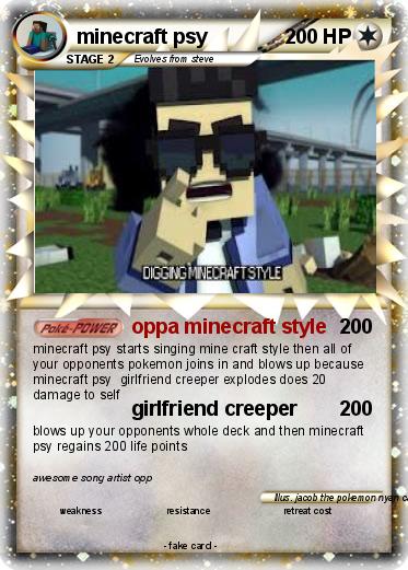 Pokemon minecraft psy