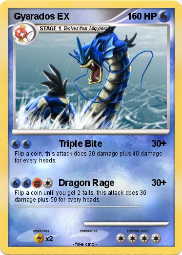 Pokemon Gyarados EX