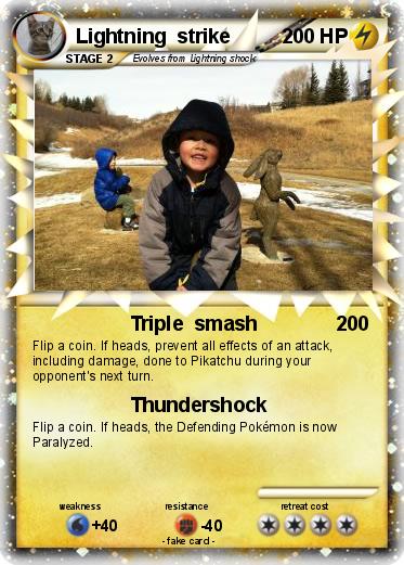 Pokemon Lightning  strike