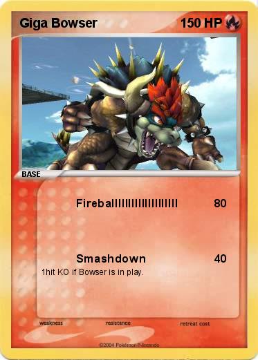 Pokemon Giga Bowser