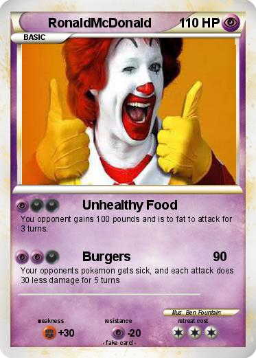 Pokemon RonaldMcDonald