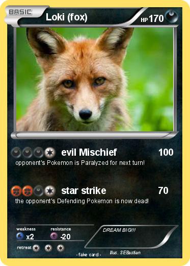 Pokemon Loki (fox)