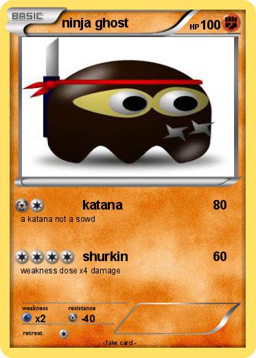 Pokemon ninja ghost